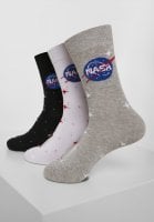 NASA logo sokker 3-pck 1