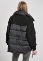 Ladies Sherpa Mix Puffer Jacket 3