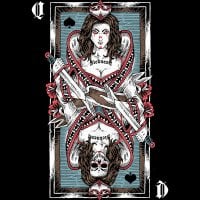 Queen of spades ziphoodie 3