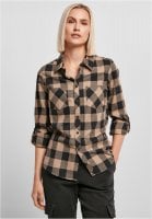 Ladies Turnup Checked Flanell Shirt 1