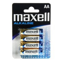 Alkalinebatterier Maxell MN1500 (Pack-4) AA 1,5 V (AA) 0