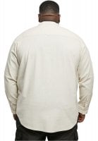 Cotton Linen Stand Up Collar Shir 16