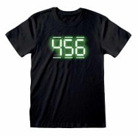 Squid Game - 456 Digital Text T-shirt 1