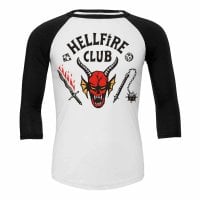 Stranger Things 4 - Hellfire Club raglan longsleeve