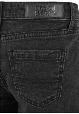 Girls Organic Stretch Denim 5 Pocket Shorts 12