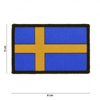 Sveriges flag stofmærke