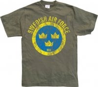 Swedish Airforce T-shirt 1