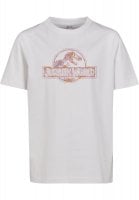 T-shirt Jurassic World børn hvid