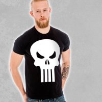 The Punisher Skull T-Shirt modell