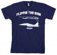 Top Gun - Flippin? The Bird T-Shirt 3