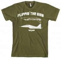 Top Gun - Flippin? The Bird T-Shirt 5