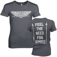 Top Gun Maverick - Need For Speed Girly Tee 1