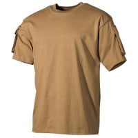 Amerikansk T-shirt med ærmelommer 8