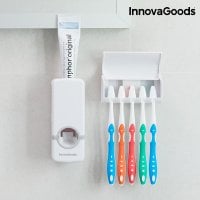 Tandpastadispenser med Tandbørsteholder Diseeth InnovaGoods 1