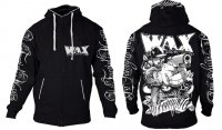 WAX Reloaded svart zip hoodie 2