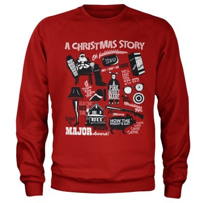 A Christmas Story icons Sweatshirt 1