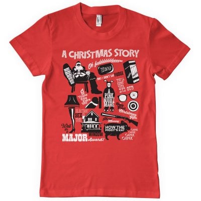 A Christmas Story icons T-Shirt 1