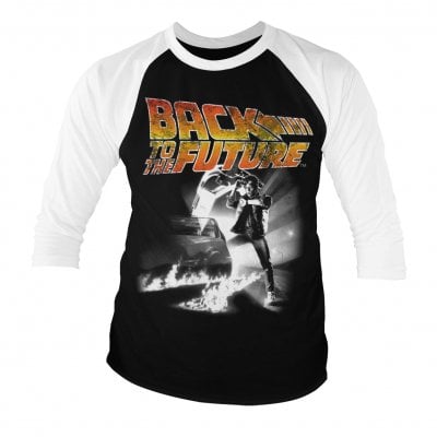 Back To The Future Poster Baseball 3/4 Sleeve Tee 1