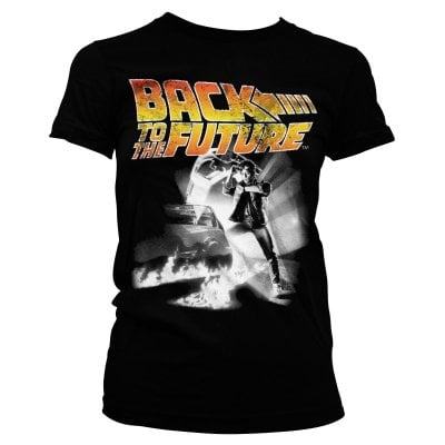 Back To The Future Poster Girly Tee 1