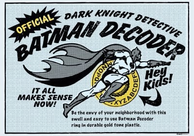 Batman Decoder Poster 61x91 cm 1