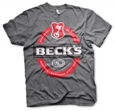 Beck's Label Logo T-Shirt 1