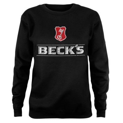Beck's Washed Logo Girly Sweatshirt 1