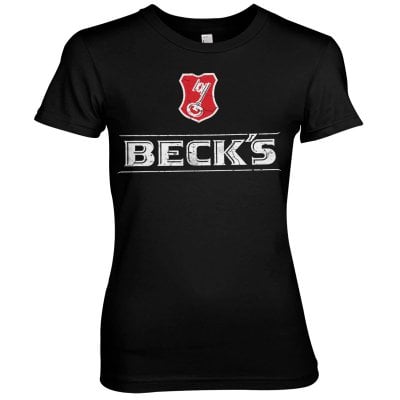 Beck's Washed Logo Girly T-shirt 1