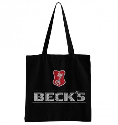 Beck's Washed Logo Tote Bag 1
