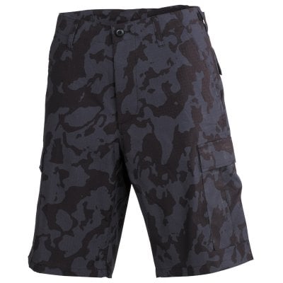 Bermuda shorts med ripstop och camo 1