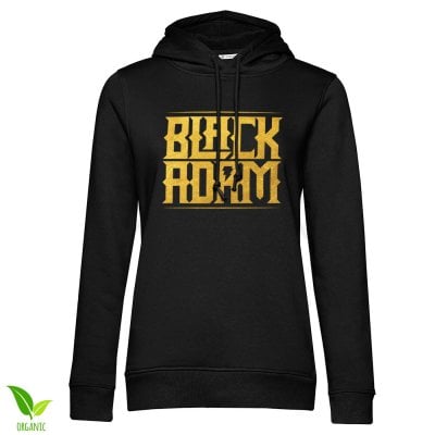 Black Adam Gold Logo Girls Hoodie 1