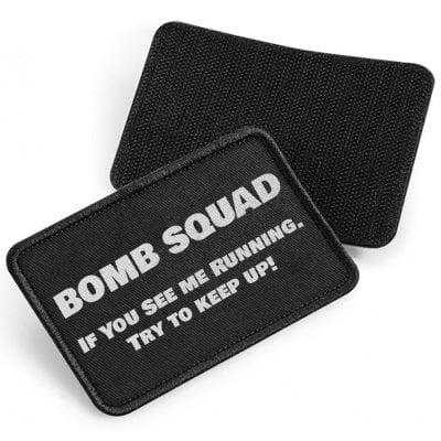 Bomb Squad - Velcro stof patch