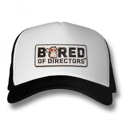 Bored Of Directors Logo Trucker Cap 1