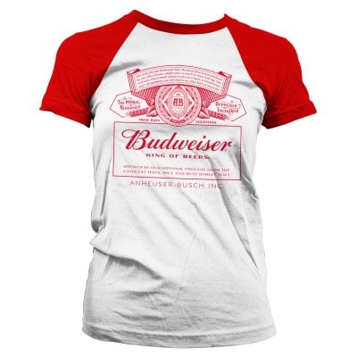 Budweiser Red Logo Tjej T-shirt 2