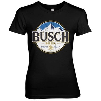 Busch Beer Vintage Label Girly Tee 1