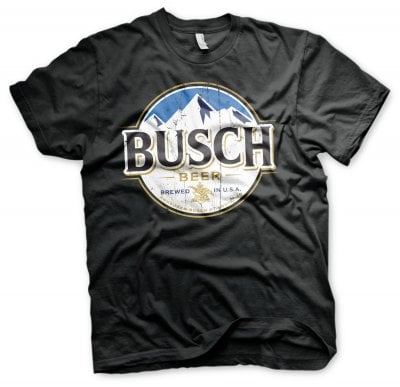 Busch Beer Vintage Label T-Shirt 1