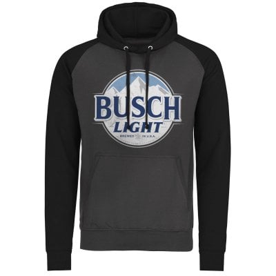 Busch Light Washed Label Baseball Hoodie 1