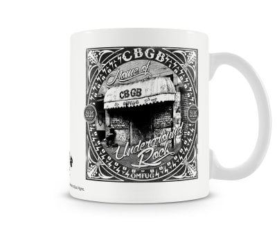 CBGB - Home Of Underground Rock kaffekrus 1