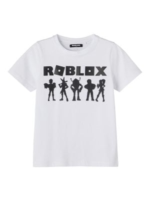 Characters Roblox T-shirt til børn white