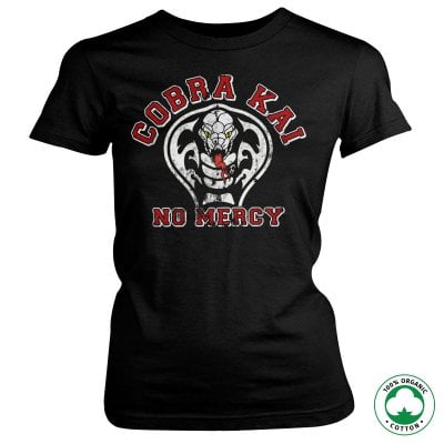 Cobra Kai - No Mercy Organic Girly Tee 1
