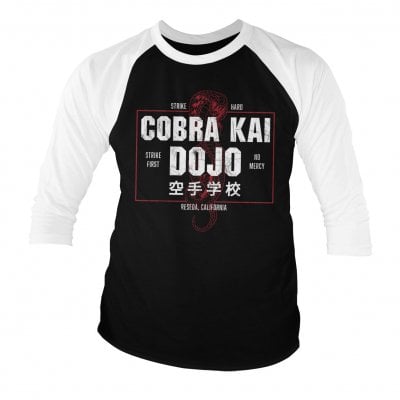 Cobra Kai Dojo Baseball 3/4 Sleeve Tee 1