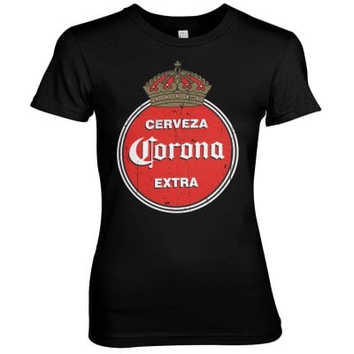 Corona Extra Retro Logo Girly T-shirt 1