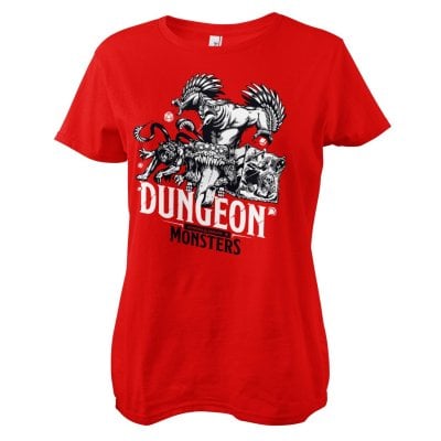 Dungeon Monsters Girly Tee 1