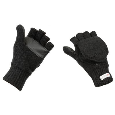 Fingerløse handsker med foldet top 1