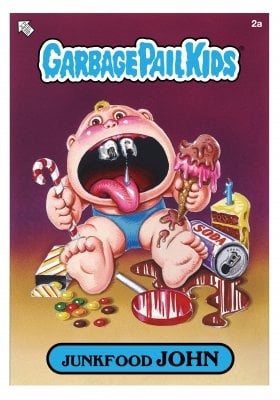 Garbage Pail Kids - Junkfood John Poster 50x70 cm 1