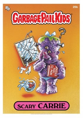 Garbage Pail Kids - Scary Carrie Poster 50x70 cm 1