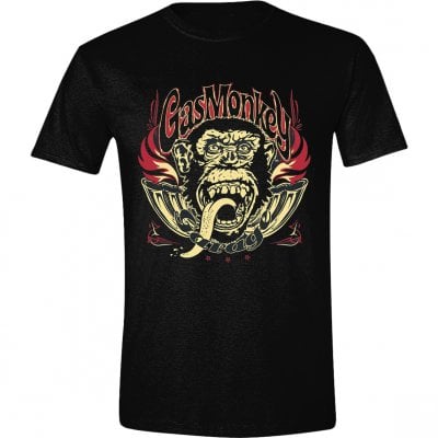 Gas Monkey Garage – Flamed Exhaust T-shirt