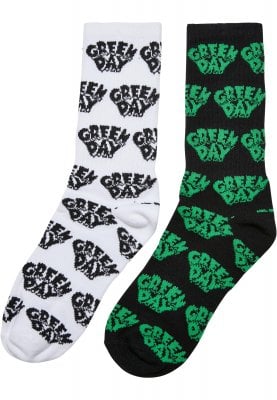 Green Day Socks 2-Pack 1