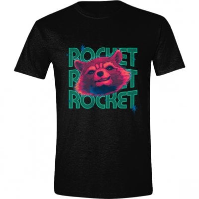 Guardians of the Galaxy Vol 3. - Rocket Head Space T-Shirt - XX-Large 1