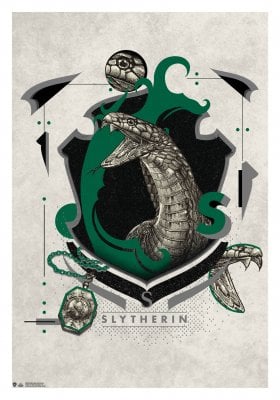 Harry Potter - Slytherin Poster 2 61x91 cm 1