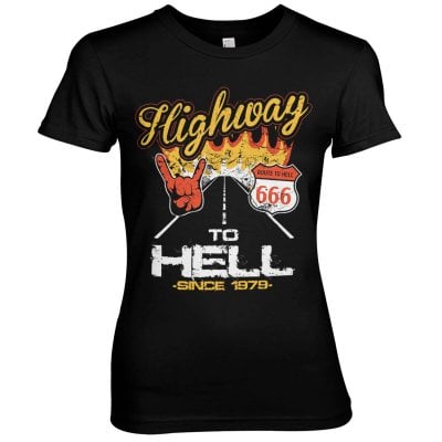 Highway To Hell Girly Tee 1
